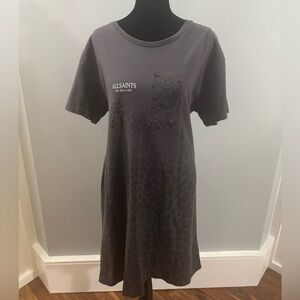 All Saints Charcoal Dress